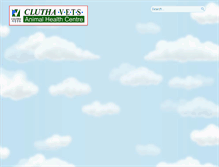 Tablet Screenshot of cluthavets.co.nz
